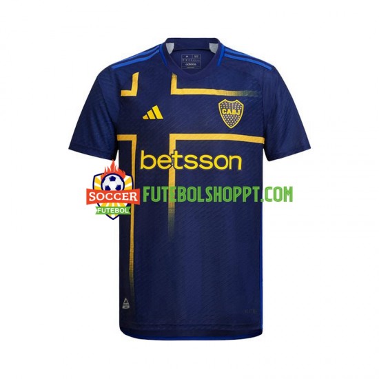 Camisola Homem CA Boca Juniors Terceiro Equipamento 2024 Manga Curta