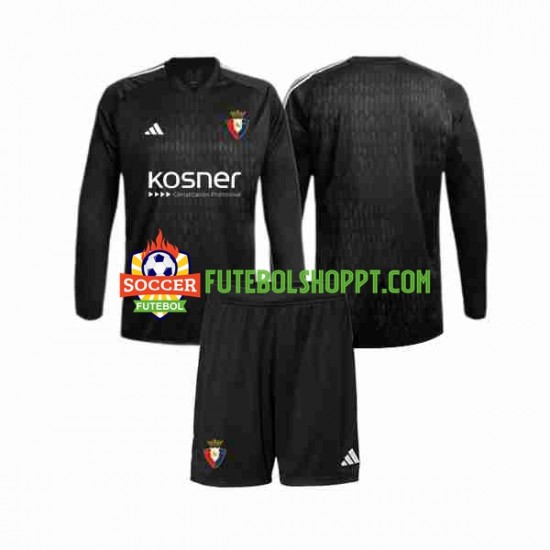 Camisola Júnior CA Osasuna Guarda-redes Alternativa Equipamento 2023-2024 Manga Comprida