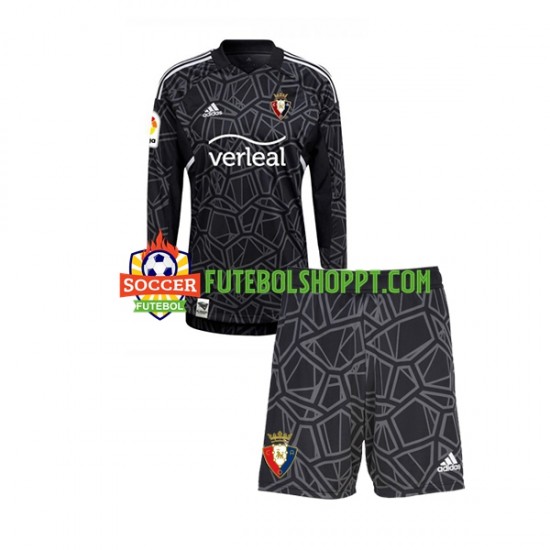 Camisola Júnior CA Osasuna Guarda-redes Principais Equipamento 2022-2023 Manga Comprida