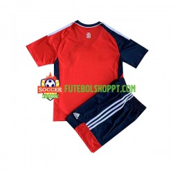 Camisola Júnior CA Osasuna Principais Equipamento 2022-2023 Manga Curta