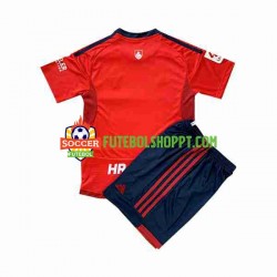 Camisola Júnior CA Osasuna Principais Equipamento 2023-2024 Manga Curta