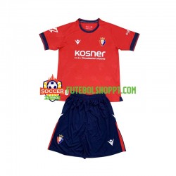Camisola Júnior CA Osasuna Principais Equipamento 2024-2025 Manga Curta