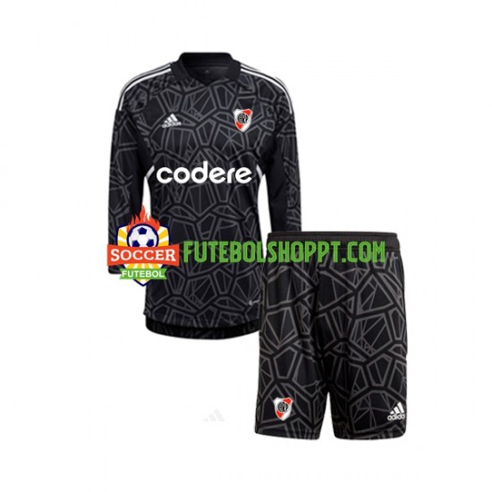 Camisola Júnior CA River Plate Guarda-redes Principais Equipamento 2023 Manga Comprida