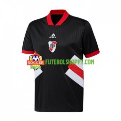 Camisola Homem CA River Plate Icon Retro Principais Equipamento 2022-2023 Manga Curta