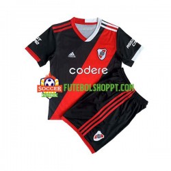 Camisola Júnior CA River Plate Terceiro Equipamento 2023-2024 Manga Curta