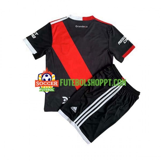 Camisola Júnior CA River Plate Terceiro Equipamento 2023-2024 Manga Curta