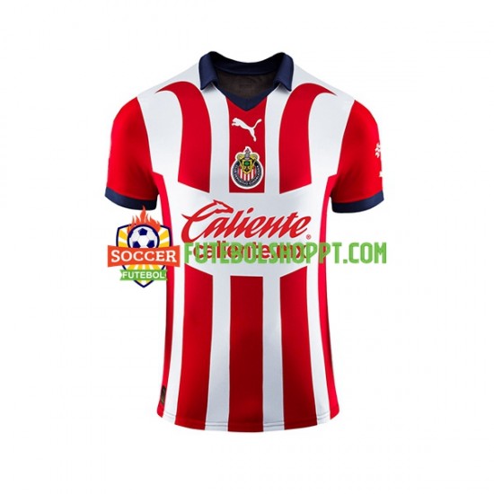 Camisola Homem CD Guadalajara Principais Equipamento 2023-2024 Manga Curta