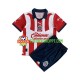 Camisola Júnior CD Guadalajara Principais Equipamento 2023-2024 Manga Curta
