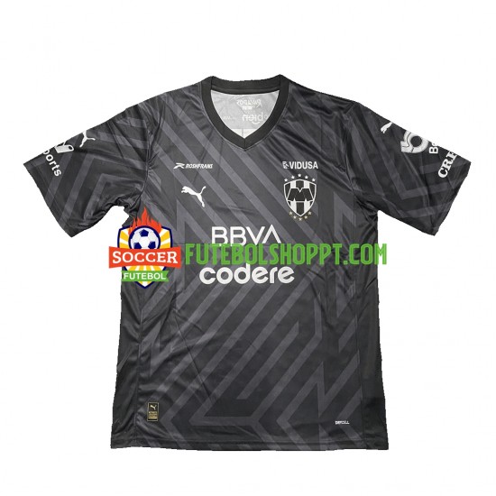 Camisola Homem CF Monterrey Guarda-redes Principais Equipamento 2023 Manga Curta