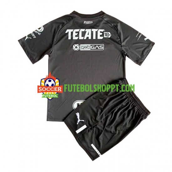 Camisola Júnior CF Monterrey Guarda-redes Alternativa Equipamento 2022-2023 Manga Curta