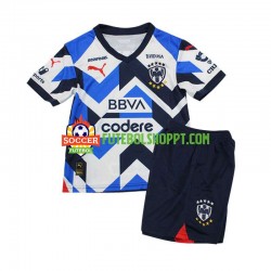 Camisola Júnior CF Monterrey Terceiro Equipamento 2023-2024 Manga Curta