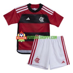 Camisola Júnior CR Flamengo Principais Equipamento 2023-2024 Manga Curta