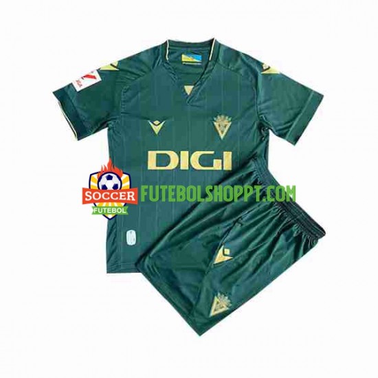 Camisola Júnior Cádiz CF Terceiro Equipamento 2023-2024 Manga Curta