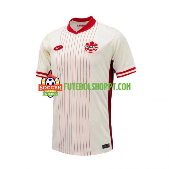Camisola Homem Canadá Alternativa Equipamento 2024 Manga Curta