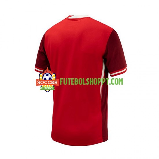 Camisola Homem Canadá Principais Equipamento 2024 Manga Curta
