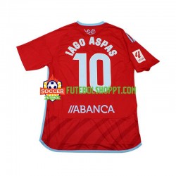 Camisola Homem Celta de Vigo Iago Aspas 10 Alternativa Equipamento 2023-2024 Manga Curta