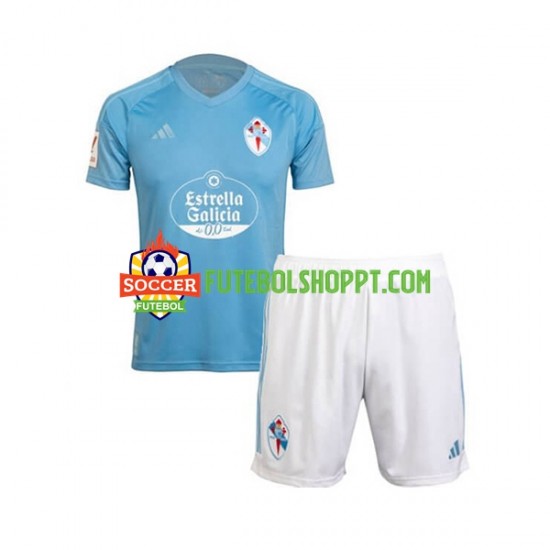Camisola Júnior Celta de Vigo Principais Equipamento 2023-2024 Manga Curta