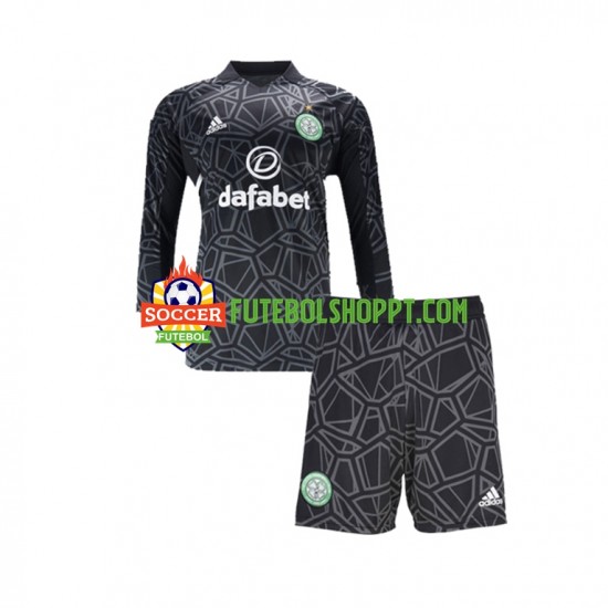 Camisola Júnior Celtic Guarda-redes Terceiro Equipamento 2022-2023 Manga Curta