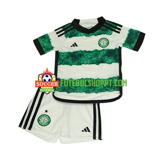 Camisola Júnior Celtic Principais Equipamento 2023-2024 Manga Curta