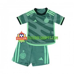 Camisola Júnior Celtic Terceiro Equipamento 2023-2024 Manga Curta