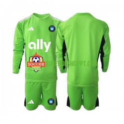Camisola Júnior Charlotte FC Guarda-redes Principais Equipamento 2023-2024 Manga Comprida