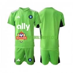 Camisola Júnior Charlotte FC Guarda-redes Principais Equipamento 2023-2024 Manga Curta