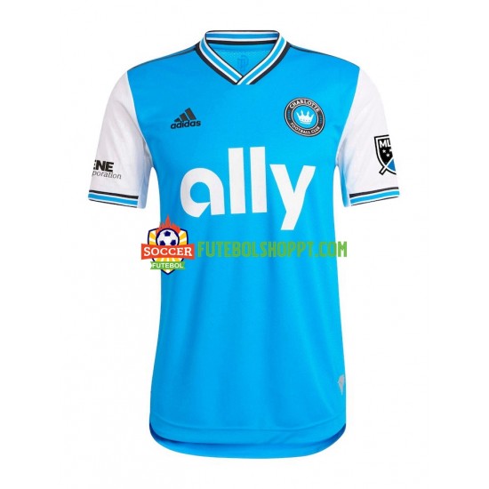 Camisola Homem Charlotte FC Principais Equipamento 2022 Manga Curta
