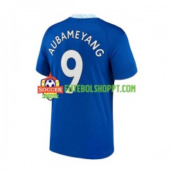 Camisola Homem Chelsea Aubameyang 9 Principais Equipamento 2022-2023 Manga Curta