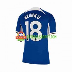 Camisola Homem Chelsea Christopher Nkunku 18 Principais Equipamento 2023-2024 Manga Curta Camisola Homem Chelsea Christopher Nkunku 18 Principais Equipamento 2023-2024 Manga Curta