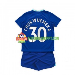 Camisola Júnior Chelsea Chukwuemeka 30 Principais Equipamento 2022-2023 Manga Curta