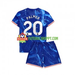 Camisola Júnior Chelsea Cole Palmer 20 Principais Equipamento 2024-2025 Manga Curta