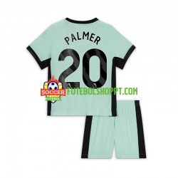 Camisola Júnior Chelsea Cole Palmer 20 Terceiro Equipamento 2023-2024 Manga Curta