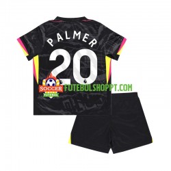 Camisola Júnior Chelsea Cole Palmer 20 Terceiro Equipamento 2024-2025 Manga Curta
