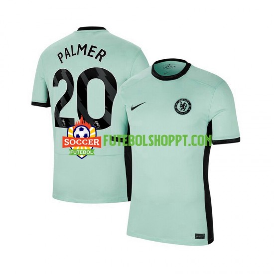 Camisola Homem Chelsea Cole Palmer 20 Terceiro Equipamento 2023-2024 Manga Curta