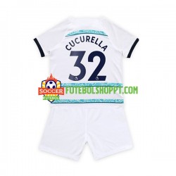 Camisola Júnior Chelsea Cucurella 32 Alternativa Equipamento 2022-2023 Manga Curta