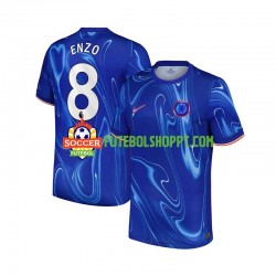 Camisola Homem Chelsea Enzo 8 Principais Equipamento 2024-2025 Manga Curta