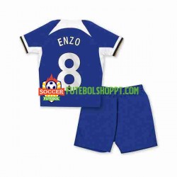 Camisola Júnior Chelsea Enzo Fernandez 8 Principais Equipamento 2023-2024 Manga Curta Camisola Júnior Chelsea Enzo Fernandez 8 Principais Equipamento 2023-2024 Manga Curta
