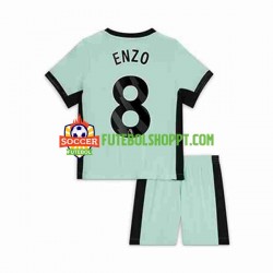 Camisola Júnior Chelsea Enzo Fernandez 8 Terceiro Equipamento 2023-2024 Manga Curta Camisola Júnior Chelsea Enzo Fernandez 8 Terceiro Equipamento 2023-2024 Manga Curta