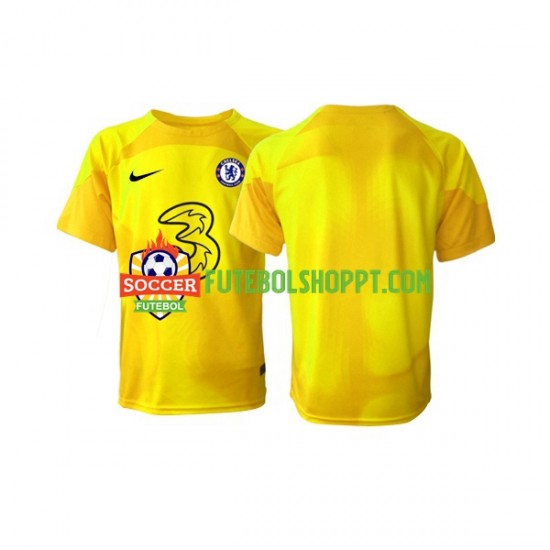 Camisola Homem Chelsea Guarda-redes Alternativa Equipamento 2022-2023 Manga Curta