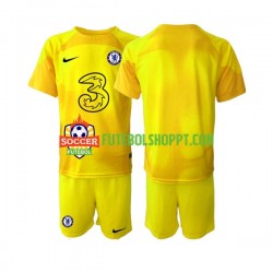 Camisola Júnior Chelsea Guarda-redes Alternativa Equipamento 2022-2023 Manga Curta