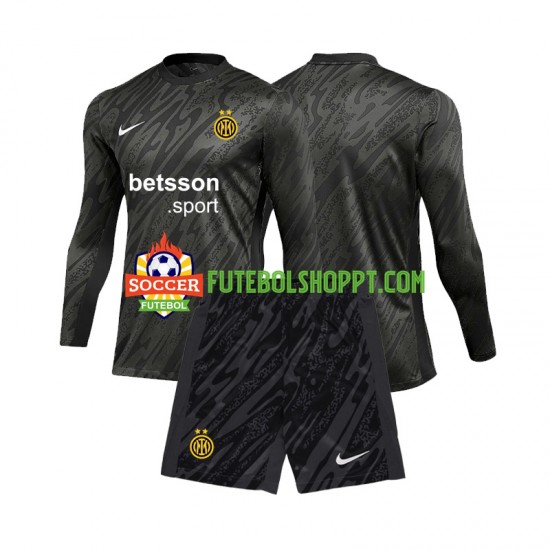 Camisola Júnior Chelsea Guarda-redes Alternativa Equipamento 2024-2025 Manga Comprida