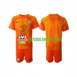 Camisola Júnior Chelsea Guarda-redes Principais Equipamento 2022-2023 Manga Curta
