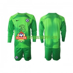 Camisola Júnior Chelsea Guarda-redes Terceiro Equipamento 2022-2023 Manga Comprida