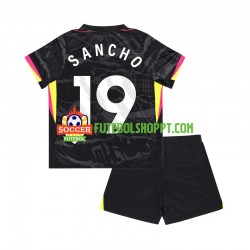 Camisola Júnior Chelsea Jadon Sancho 19 Terceiro Equipamento 2024-2025 Manga Curta