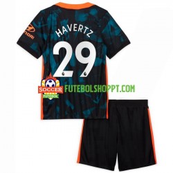 Camisola Júnior Chelsea Kai Havertz 29 Terceiro Equipamento 2021-2022 Manga Curta