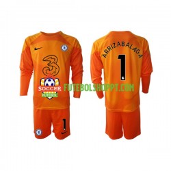 Camisola Júnior Chelsea Kepa Arrizabalaga 1 Guarda-redes Principais Equipamento 2022-2023 Manga Comprida