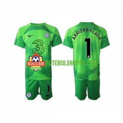 Camisola Júnior Chelsea Kepa Arrizabalaga 1 Guarda-redes Terceiro Equipamento 2022-2023 Manga Curta