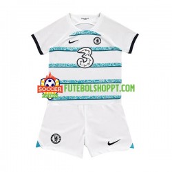 Camisola Júnior Chelsea Alternativa Equipamento 2022-2023 Manga Curta