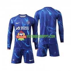 Camisola Júnior Chelsea Principais Equipamento 2024-2025 Manga Comprida