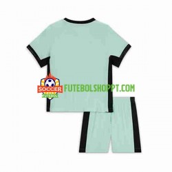 Camisola Júnior Chelsea Terceiro Equipamento 2023-2024 Manga Curta